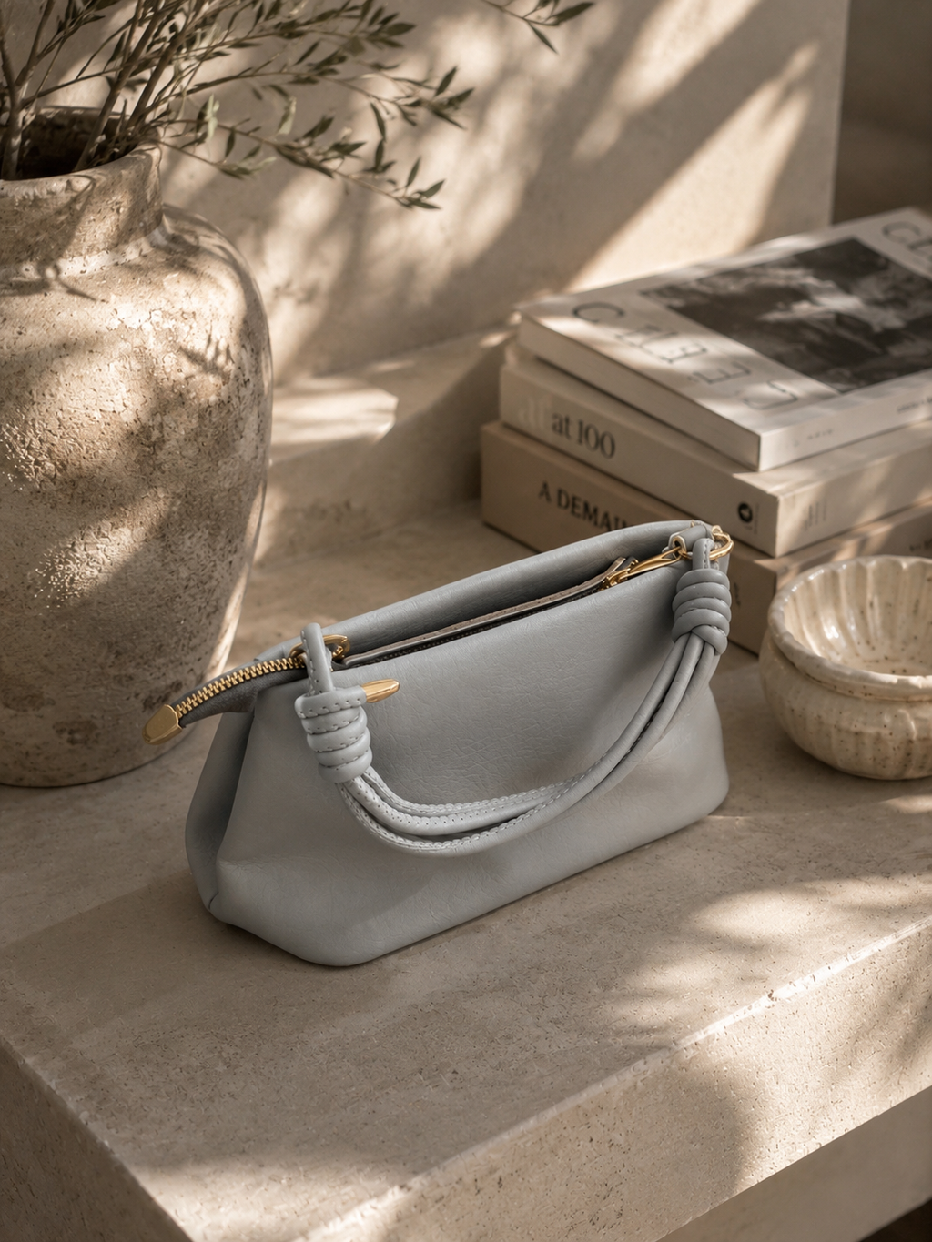 Perla Ice Grey Çanta