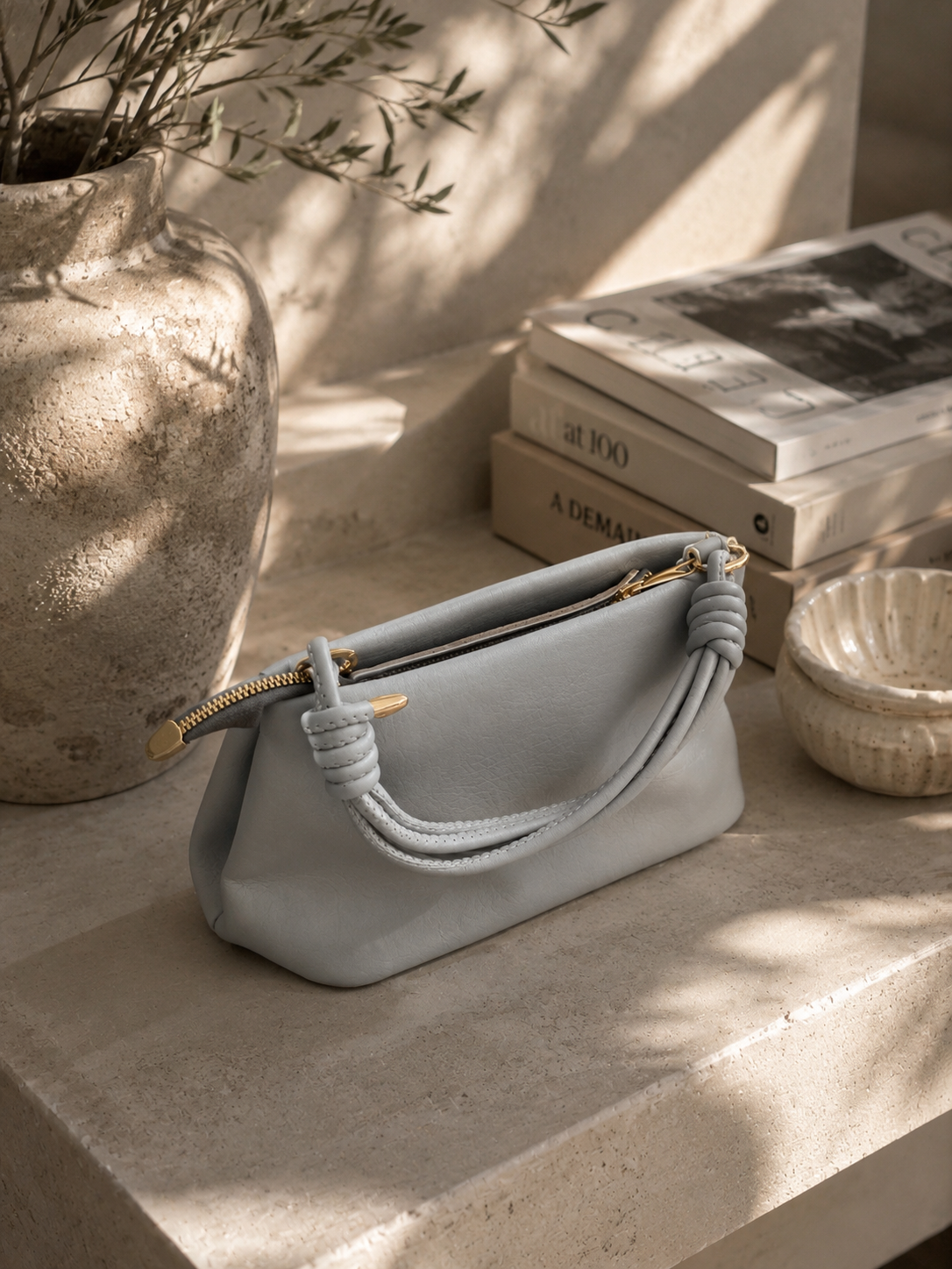 Perla Ice Grey Çanta