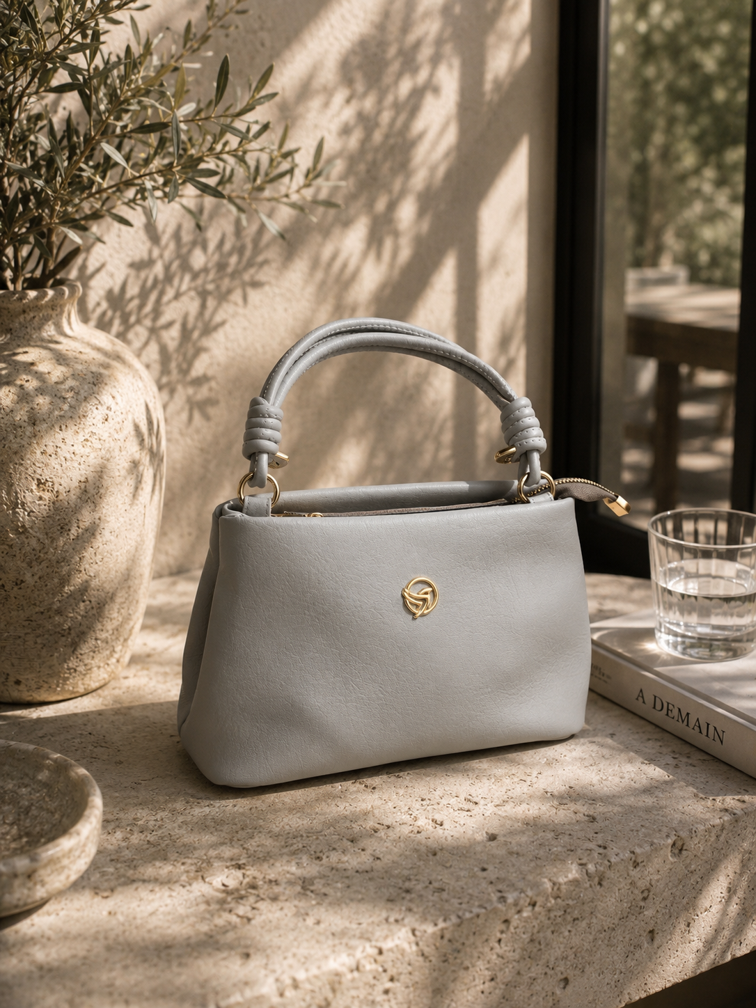 Perla Ice Grey Çanta