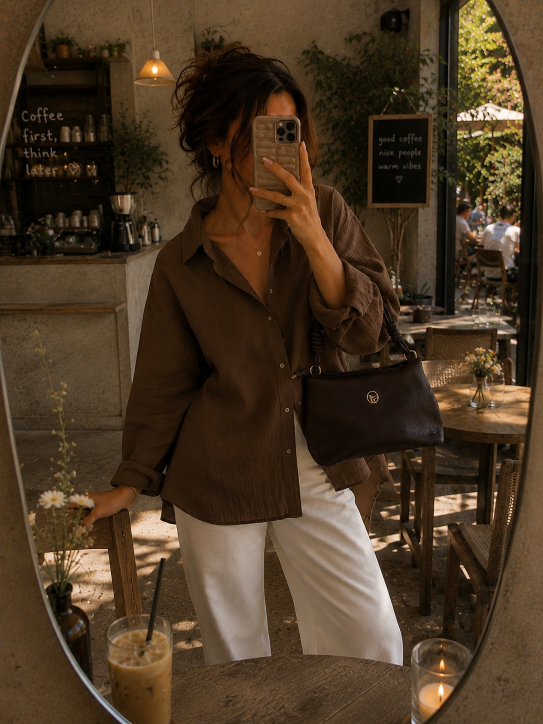 Perla Espresso Çanta